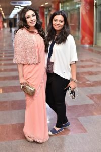 Varija Bajaj with Kiran Kheva