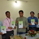 Rain Water Harvesting booklet released by Hon'ble Chairman DJB Sh. Kapil Mishra along with Sh. Keshav Chandra, CEO, DJB and other senior officials dt. 12.7.2016